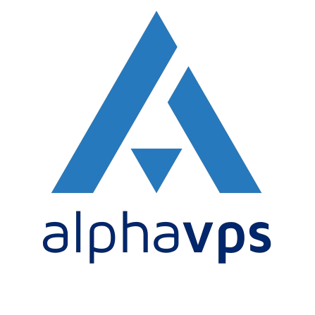 Logo of AlphaVPS cloud company.
